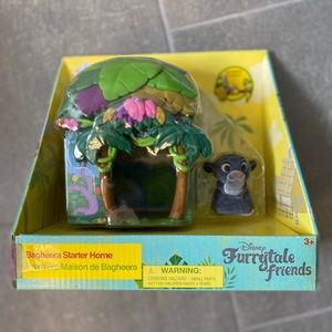 Disney Furrytale Friends Jungle Book Bagheera Playset